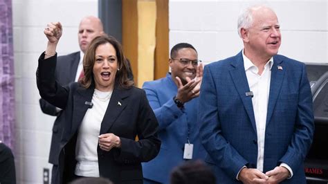 Live Amerikaanse verkiezingen: Harris in eerste interview  .